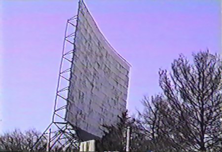 West Point Drive-In Theatre - Screen Side From Darryl Burgess (newer photo)